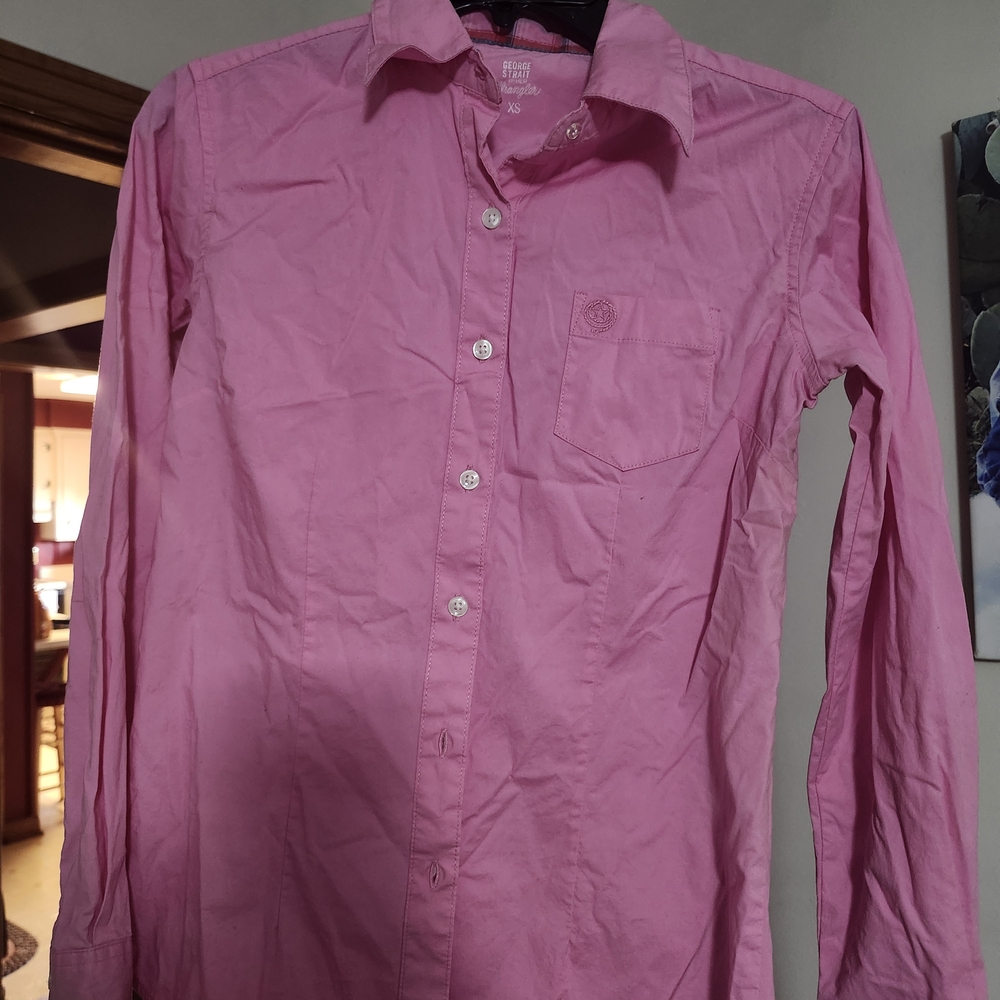 Pink Button Down Shirt